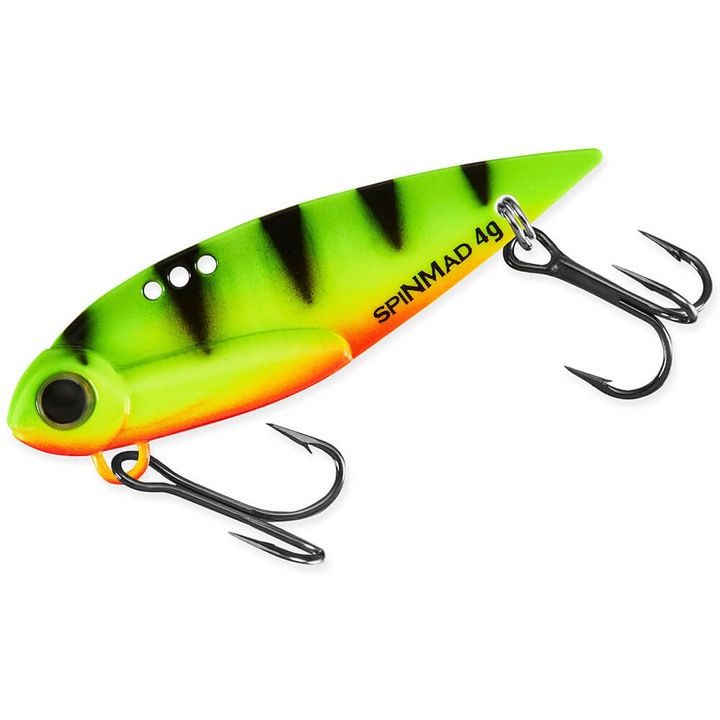 Cicada Spinmad Spicy Blade Amazonka 4.5cm, 4gr, culoarea 3605, pentru pescuitul la clean, biban, pastrav, avat, salau sau stiuca