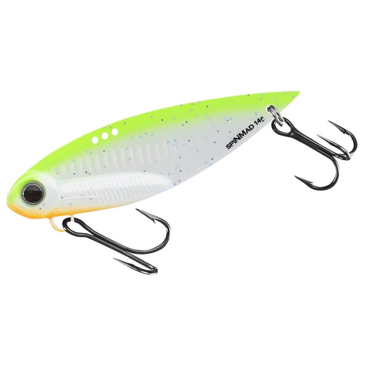 Cicada Spinmad Spicy Blade King 7.2cm, 14gr, culoarea 3810, pentru pescuitul la somn, salau, stiuca sau avat