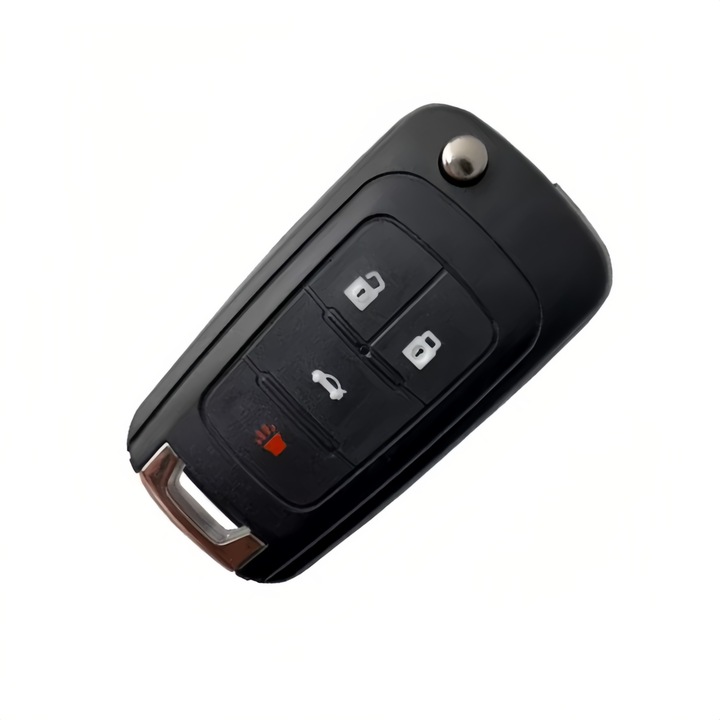 Carcasa cheie telecomanda de schimb compatibila cu Opel Vauxhall, Chevrolet, Spark, Insignia, Astra, Corsa, Zafira, 4 butoane, cu lama