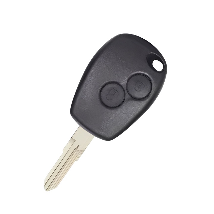 Carcasa cheie telecomanda de schimb, compatibila cu Renault Clio, Megane, Modus, Espace, Laguna, Scenic, Dacia Logan, Duster, Sandero, 2 butoane cu VAC102