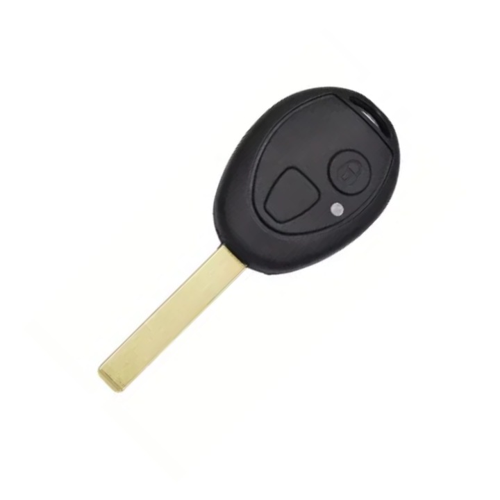 Carcasa cheie telecomanda de schimb compatibila cu Landrover Discovery, Rover 75, Mini Copper, BMW Z3, Z4, X3, X5, e46, e39, 2 butoane, HU92