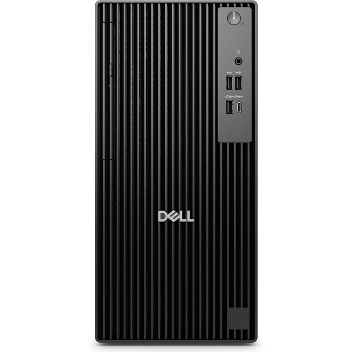 Настолен компютър Dell Pro Tower QCT1255, Процесор AMD Ryzen 5 PRO 8500G (3.7/5.0GHz, 16M), 8 GB, 512 GB SSD M.2 NVMe, AMD Radeon 740M, Windows 11 Home