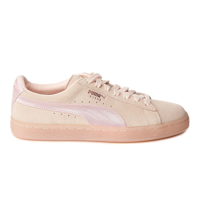 Pantofi Sport Dama, PUMA, Suede Classic Satin Rose Gold Wmns ZLN 0328, / Roz, Roz