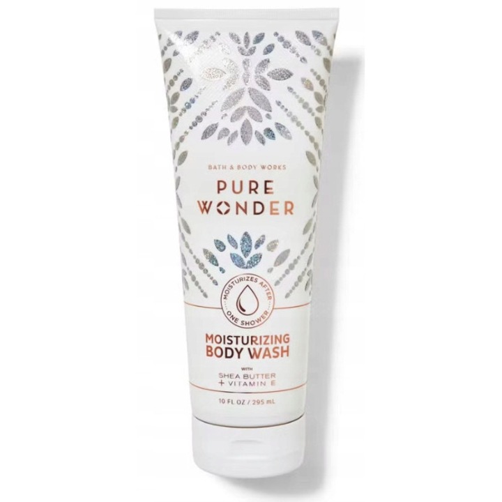 Bath & Body Works Pure Wonder hidratáló tusfürdő, rózsaszín, 250 ml