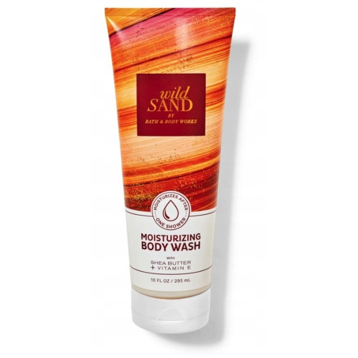 Bath & Body Works Wild Sand tusfürdő, 300 ml, hidratáló, sheavajjal, többszínű, nőknek