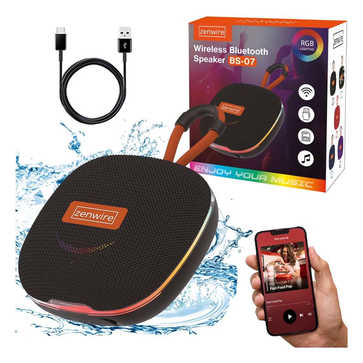 Boxe Portabile zenwire Putere Sub 100 W. Căutarea nu se oprește