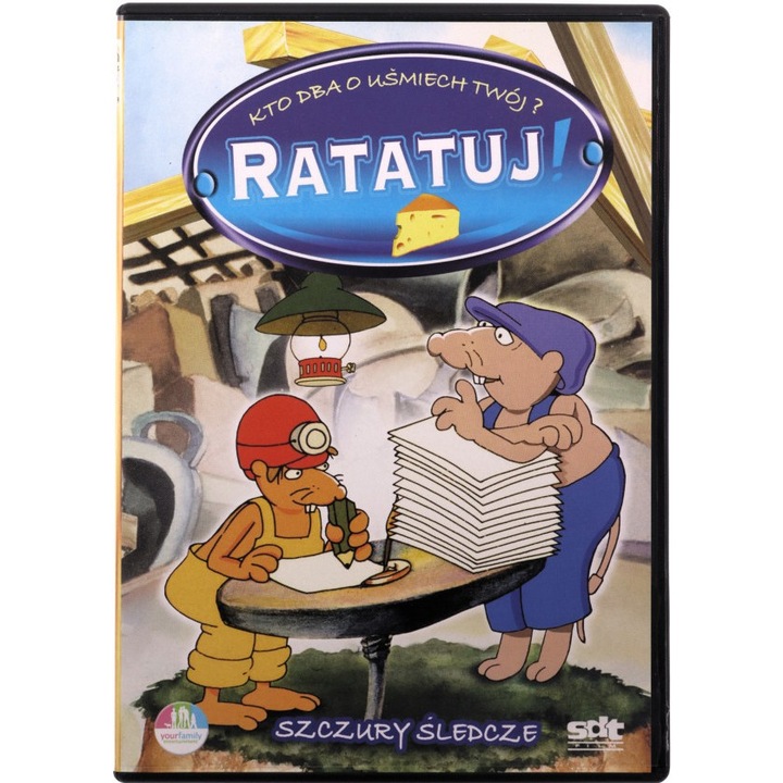 Ratatuj! - Szczury Śledcze [DVD]