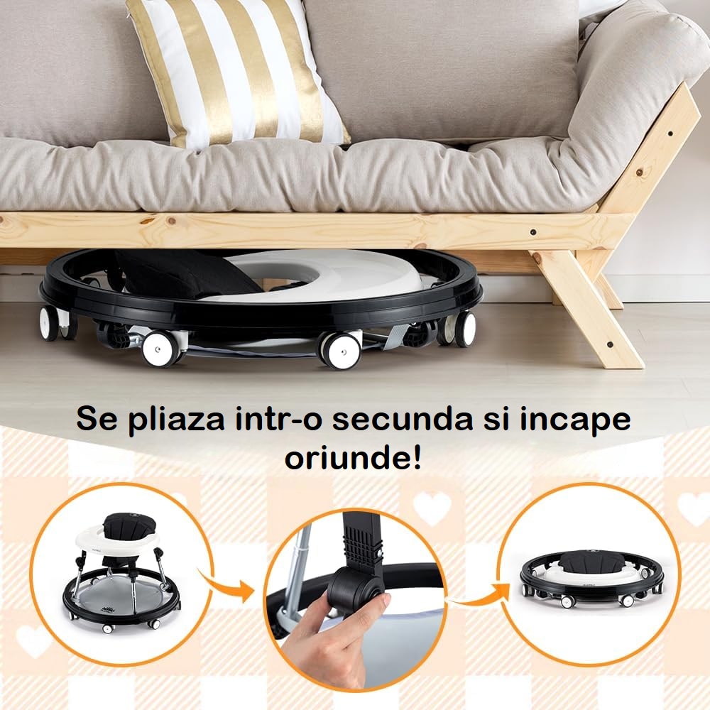 Premergator Multifunctional 3in1 VibeZilla® Scaun de Masa si