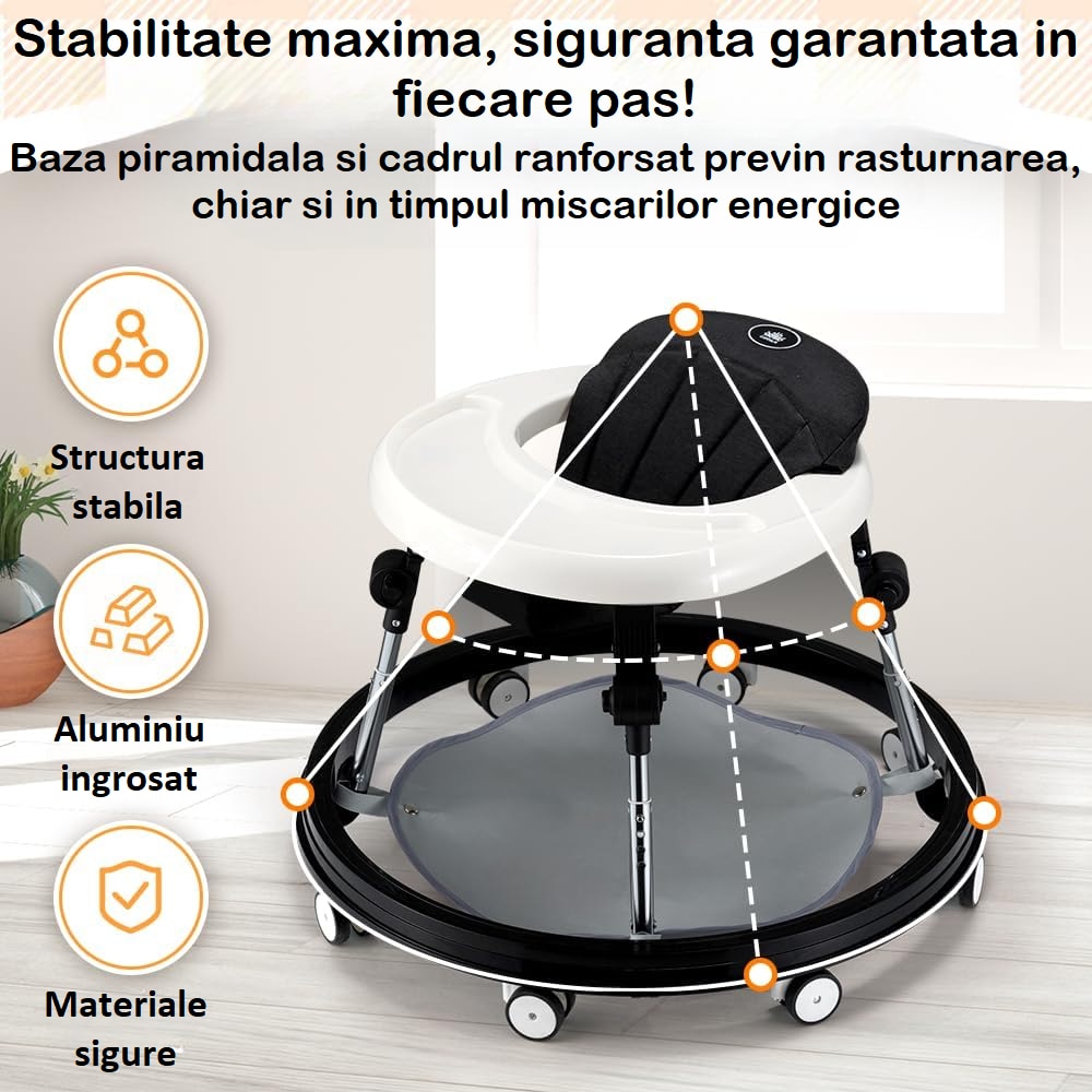 Premergator Multifunctional 3in1 VibeZilla® Scaun de Masa si