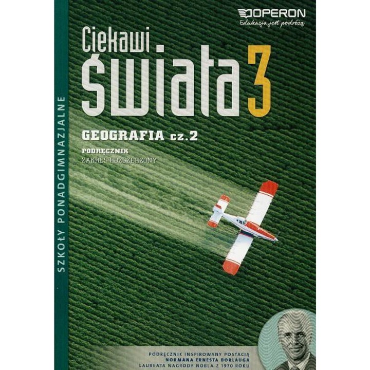 Geografia LO 3/2, Operon, manual pentru liceu, continut extins, 2023