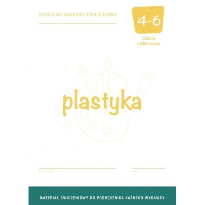 Manual de Plastyka SP 4-6, Operon, materiale didactice, 2023