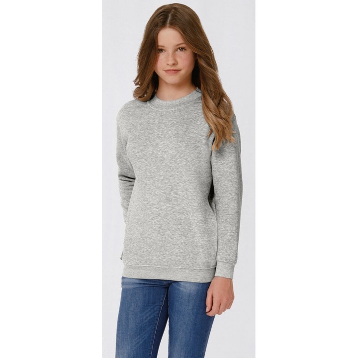 Bluza copii, maneca lunga, Gri