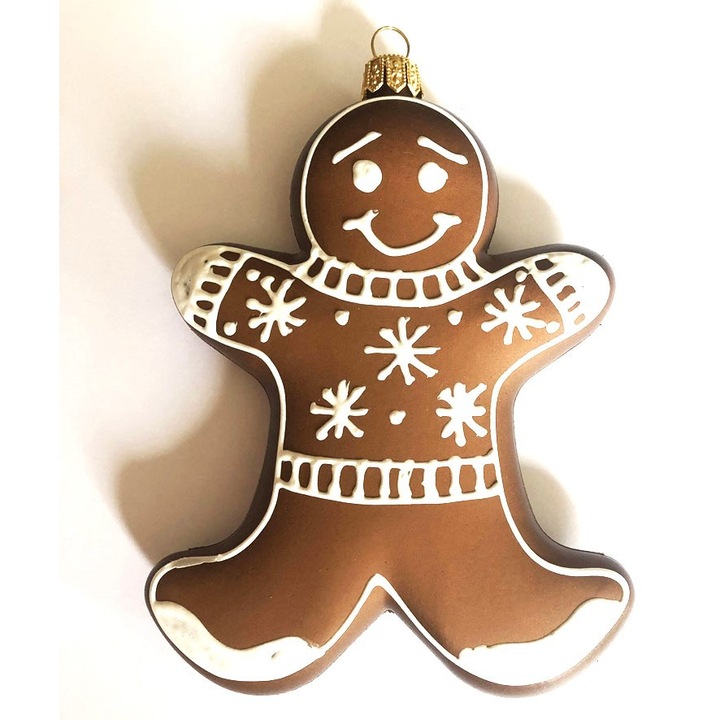 Globuri de Craciun Justys set 9-11cm, decoratiuni manuale, mix modele