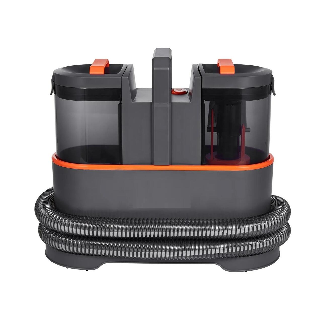 Aspirator profesional cu spalare, Curatator de pete textile, covoare, tapiterii, 450 W, Rezervor apa curate/murdara 1.5/0.8 l