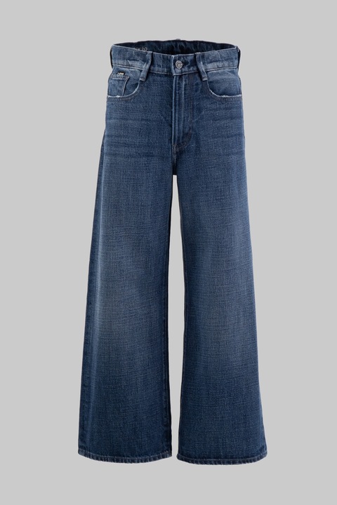 G-STAR, Bő szárú farmernadrág, Sötétkék