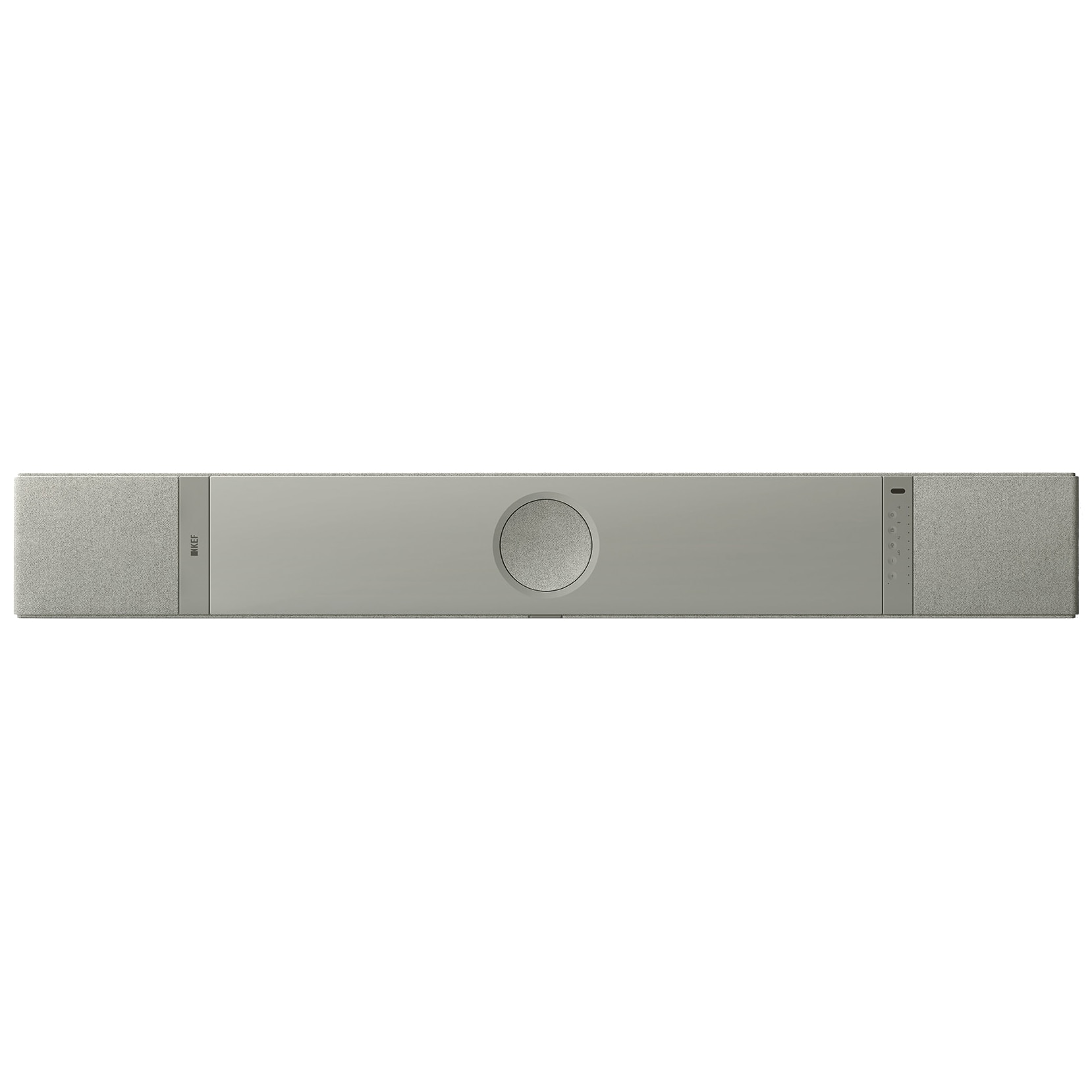 Soundbar KEF XIO slate, 5.1.2, Dolby Atmos, Silver Grey