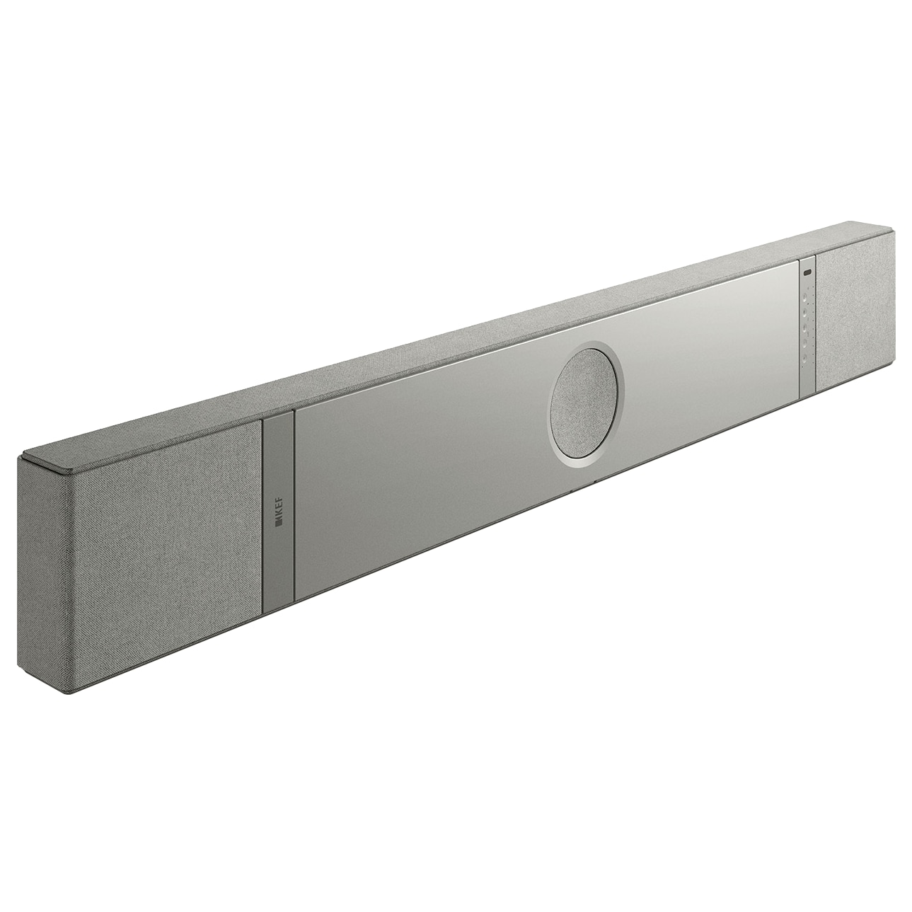 Soundbar KEF XIO slate, 5.1.2, Dolby Atmos, Silver Grey