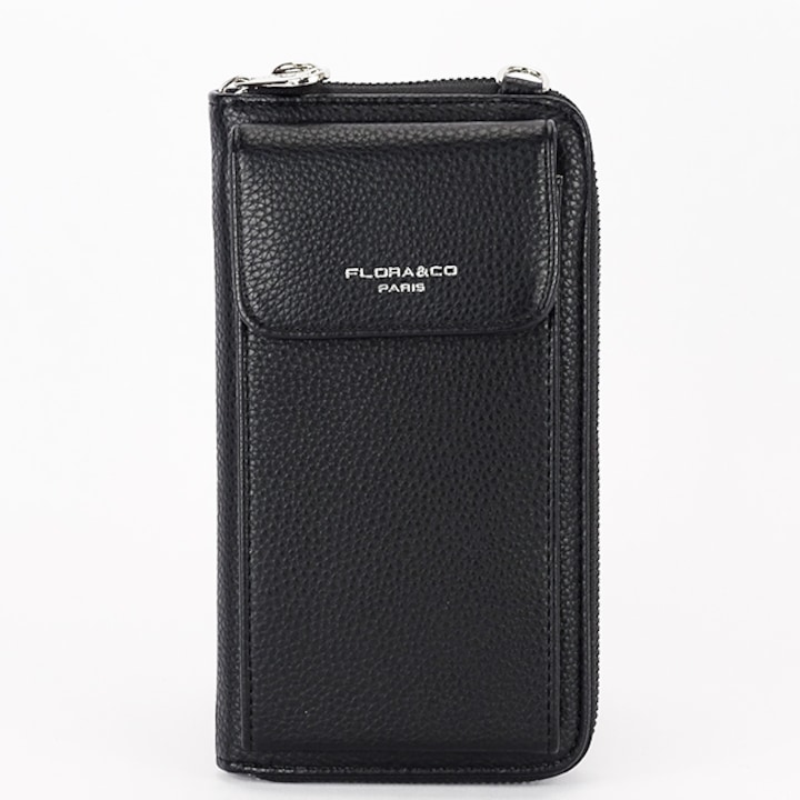 Portofel si port telefon negru H6016 07 Negru