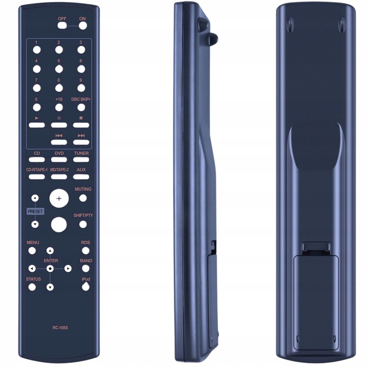 Telecomanda x-remote pentru Denon RC-1055, neagră, butoane rezistente, fără programare necesară