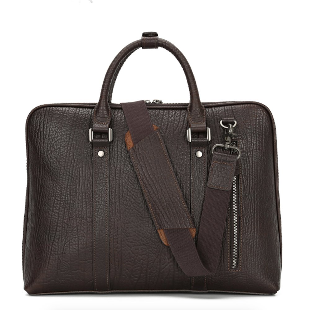Geantă laptop VALMIO P089, piele de vacă, 40x32x9, 5cm