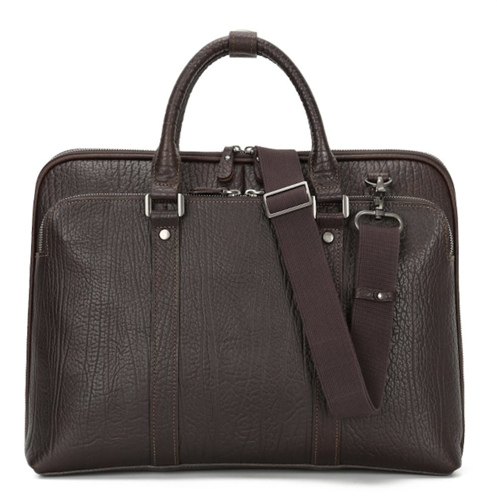 Geantă laptop VALMIO P089, piele de vacă, 40x32x9, 5cm