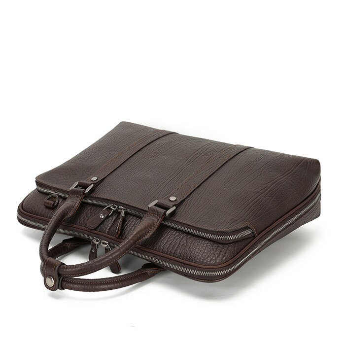 Geantă laptop VALMIO P089, piele de vacă, 40x32x9, 5cm