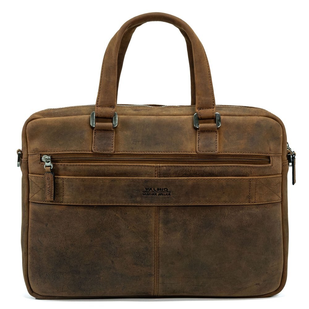 Geantă laptop din piele Valmio L03, 40x29x9cm, servietă, pentru laptop 15"