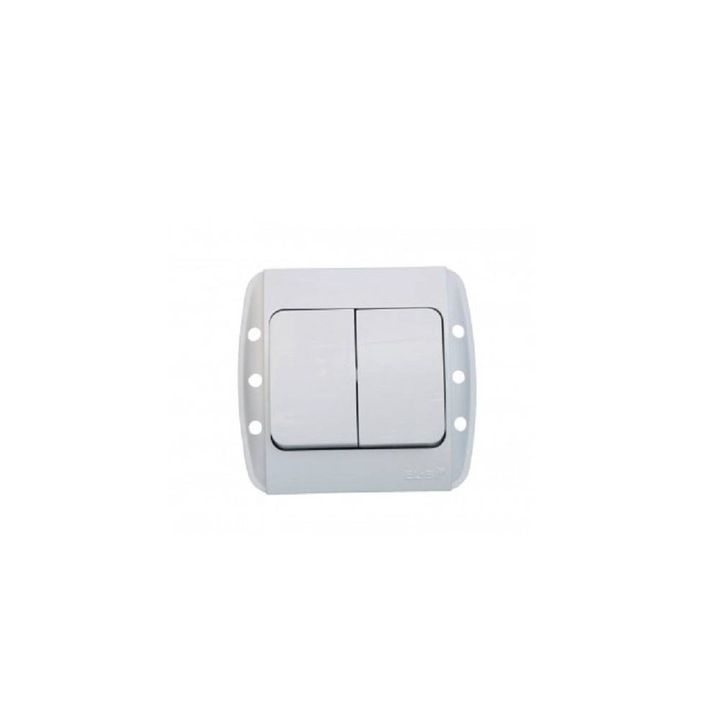 Comutator 10A 220-230 V.S.T. (incastrat) Alb 14234