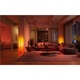 Lampa smart ambientala Nanoleaf Matter, RGBW, Control vocal si aplicatie, 22W, 1700lm, 2200K-6500K, Peste 16M culori, Negru