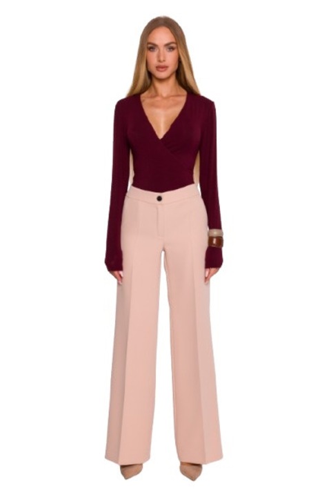 Pantaloni m875, Bej, Talie Buzunare talie, Bej