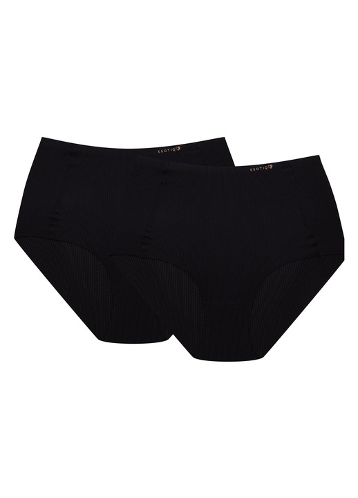 Chiloti figi dama, set de 2 perechi negru, Peria Esotiq, Negru