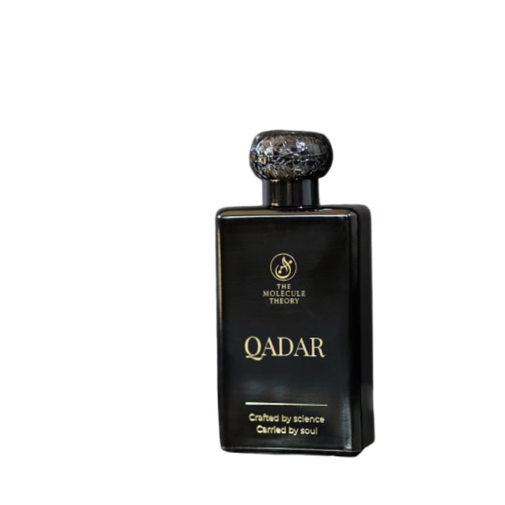 Parfum unisex QADAR, The Molecule Theory, 100ml, vanilie, cedru, din colectia The Elements of Orient