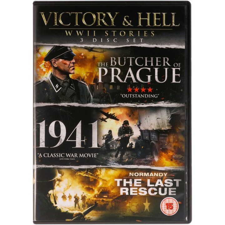 Victory & Hell: WWII War Stories [3DVD]