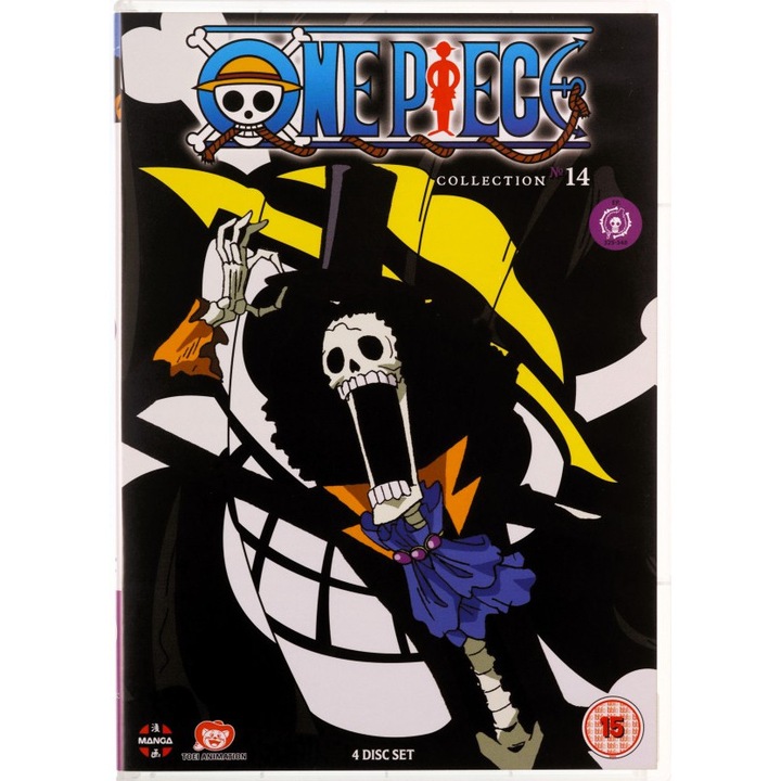 One Piece (Uncut) Collection 14 (Episodes 325-348) [4DVD]