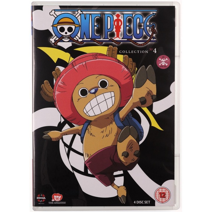 One Piece (Uncut) Collection 4 (Episodes 79-103) [4DVD]
