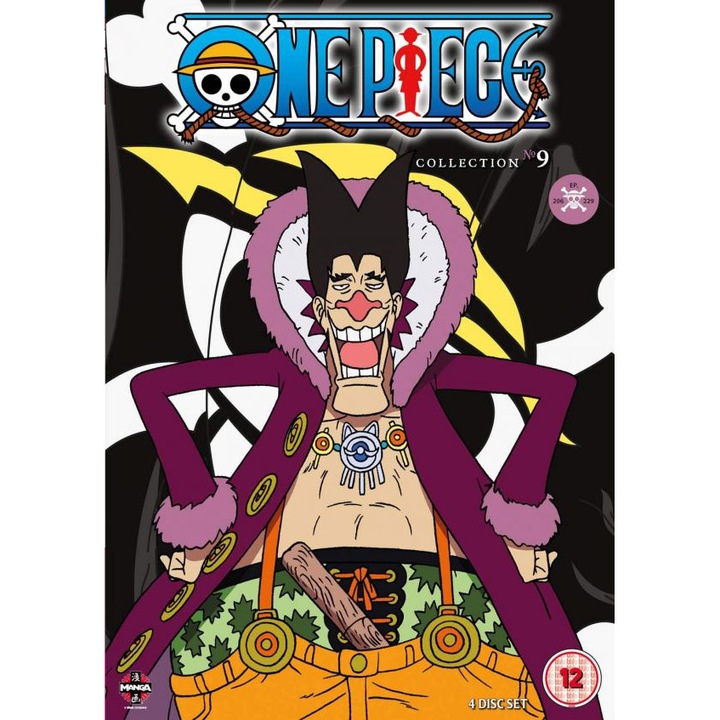 One Piece (Uncut) Collection 9 (Episodes 206-229) [4DVD]