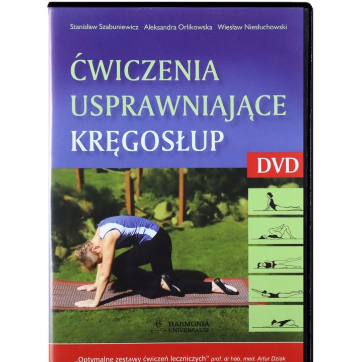 Ćwiczenia Usprawniające Kręgosłup - Wiesław Niesłuchowski, Stanisław Szabuniewicz, Aleksandra Orlikowska [DVD]