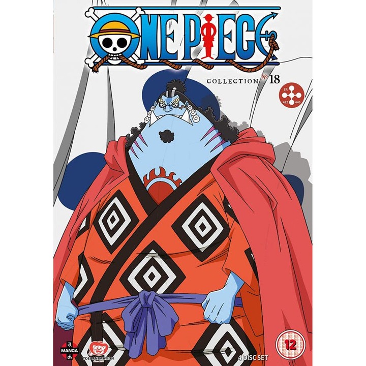 One Piece (Uncut) Collection 18 (Episodes 422-445) [4DVD]