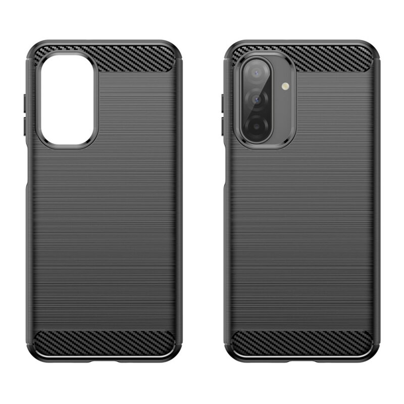 Husa silicon pentru Samsung Galaxy A17/ A26 5G, Carbon negru