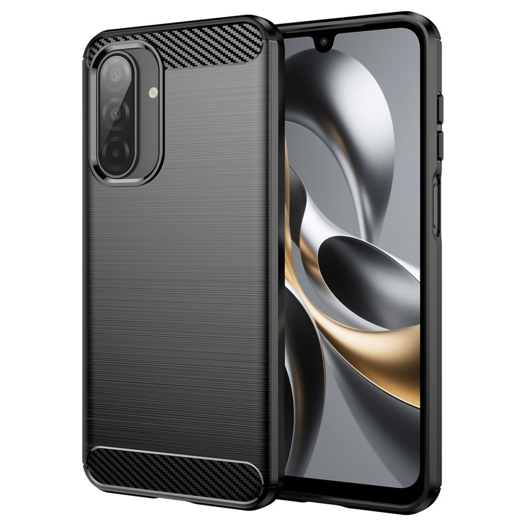 Husa silicon pentru Samsung Galaxy A17/ A26 5G, Carbon negru