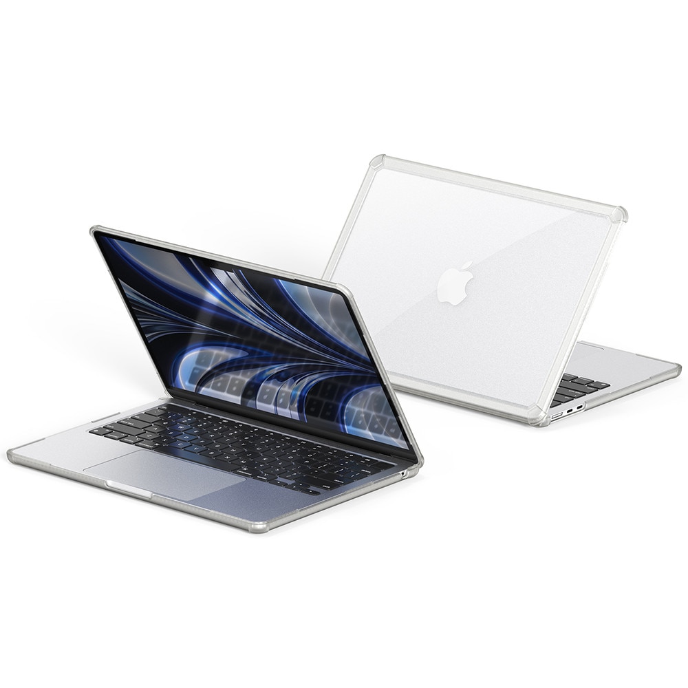 Husa Protectie pentru MacBook Air 13" 2022/2024, O84, Lexgard, Transparent