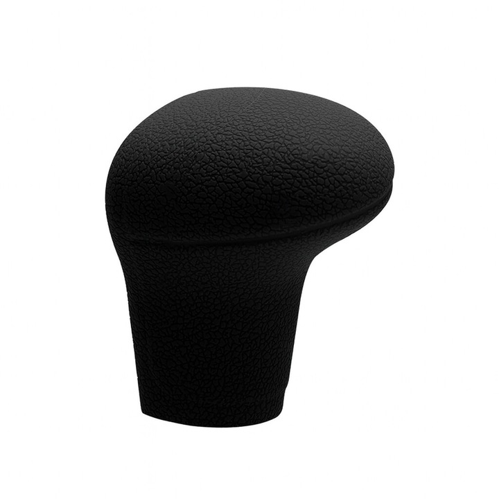 Husa schimbator de viteze silicon rezistent, design ergonomic de culoare neagra - Compatibil cu Audi A4, A5, A6