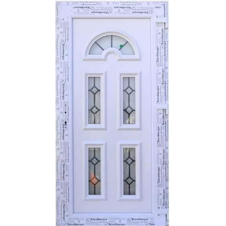 Usa simpla karo big black 100x190 - Alb