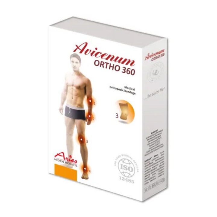Genunchiera tip 01 Ortho 360, Marimea M, 1 bucata, Avicenum