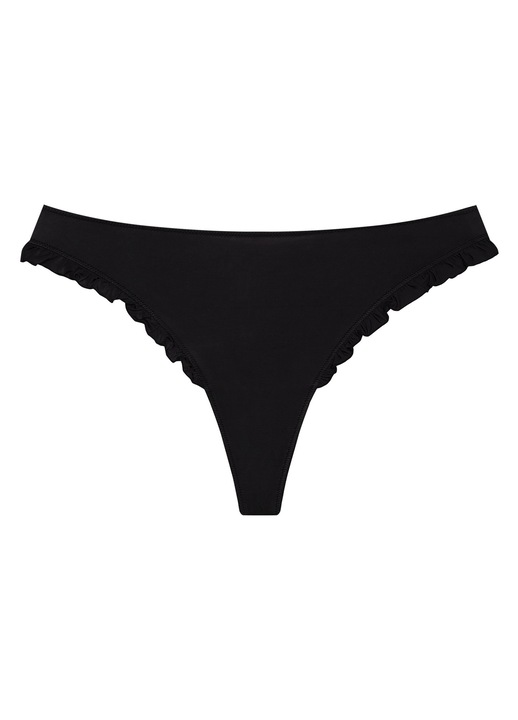 Chiloti tanga Negru Allisia Bloovii, Negru
