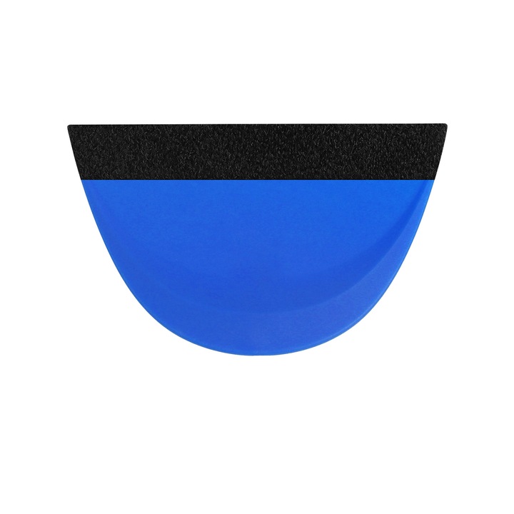 Autófólia felhelyező simító, filces okoskártya, kék