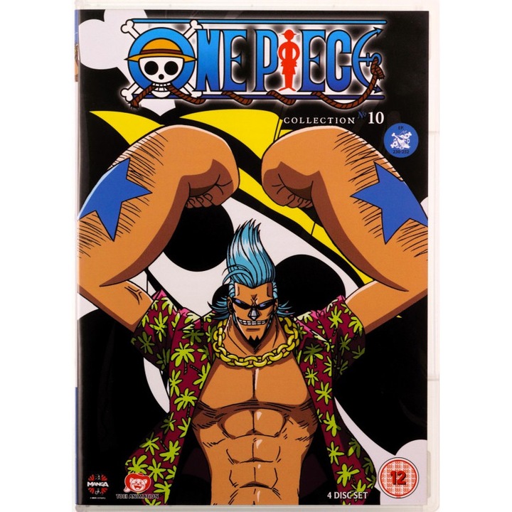 One Piece (Uncut) Collection 10 (Episodes 230-252) [4DVD]