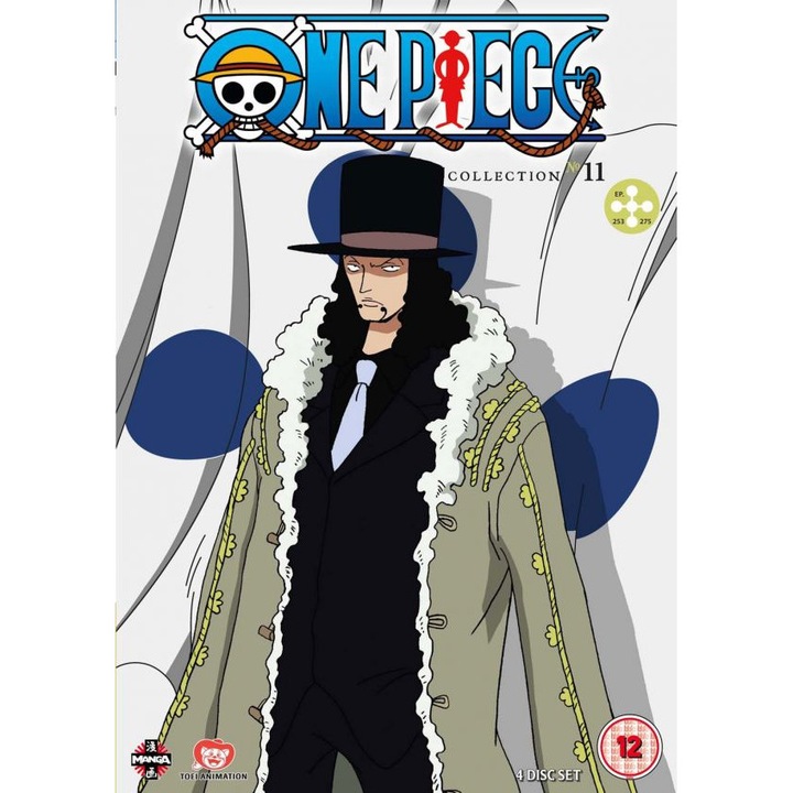 One Piece (Uncut) Collection 11 (Episodes 253-275) [4DVD]