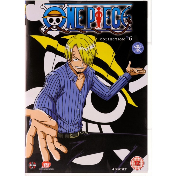 One Piece (Uncut) Collection 6 (Episodes 131-156) [4DVD]