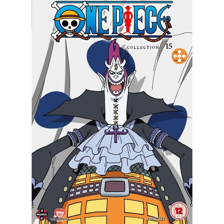 One Piece (Uncut) Collection 15 (Episodes 349-372) [4DVD]